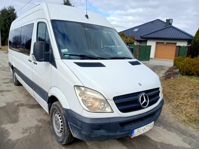 Mercedes Sprinter 9os. brygadówka klima webasto hak Zamość - zdjęcie 1