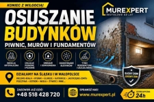 Osuszanie budynków, izolacja fundamentów, iniekcja krystaliczna Bielsko-Biała - zdjęcie 7