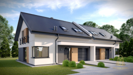 Domy w zabudowie bliźniaczej Dobrzyniewo Duze