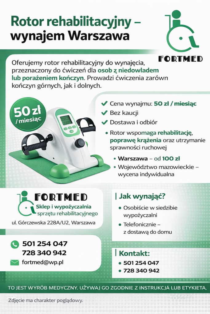 Rotor rehabilitacyjny – wynajem Warszawa Bemowo - zdjęcie 1