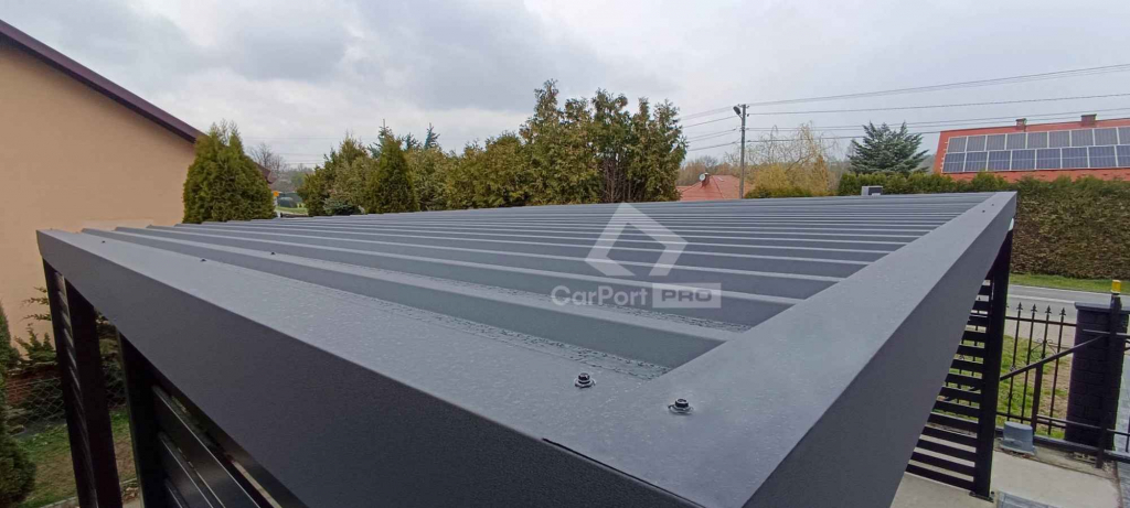 CarPort PREMIUM - wiata samochodowa 6x6  dodatkowa zabudowa CP117 Bydgoszcz - zdjęcie 11