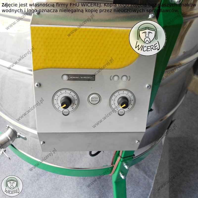 Miodarka Ręczno-Elektryczna 6 Ramkowa Nierdzewna Miodziarka Jaśliska - zdjęcie 9