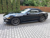 Mustang Kabriolet, czarny, śliczny 317 KM Fabryczna - zdjęcie 5