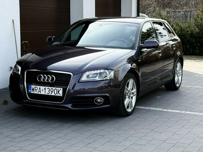 Audi A3 2.0Tdi 170KM Dsg S-line Navi Xenon Led Bose Łopatki Alcantara Radom - zdjęcie 1