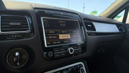 Volkswagen Touareg 4x4 ledy automat bixenon R-LINE  biała perła Lębork - zdjęcie 12