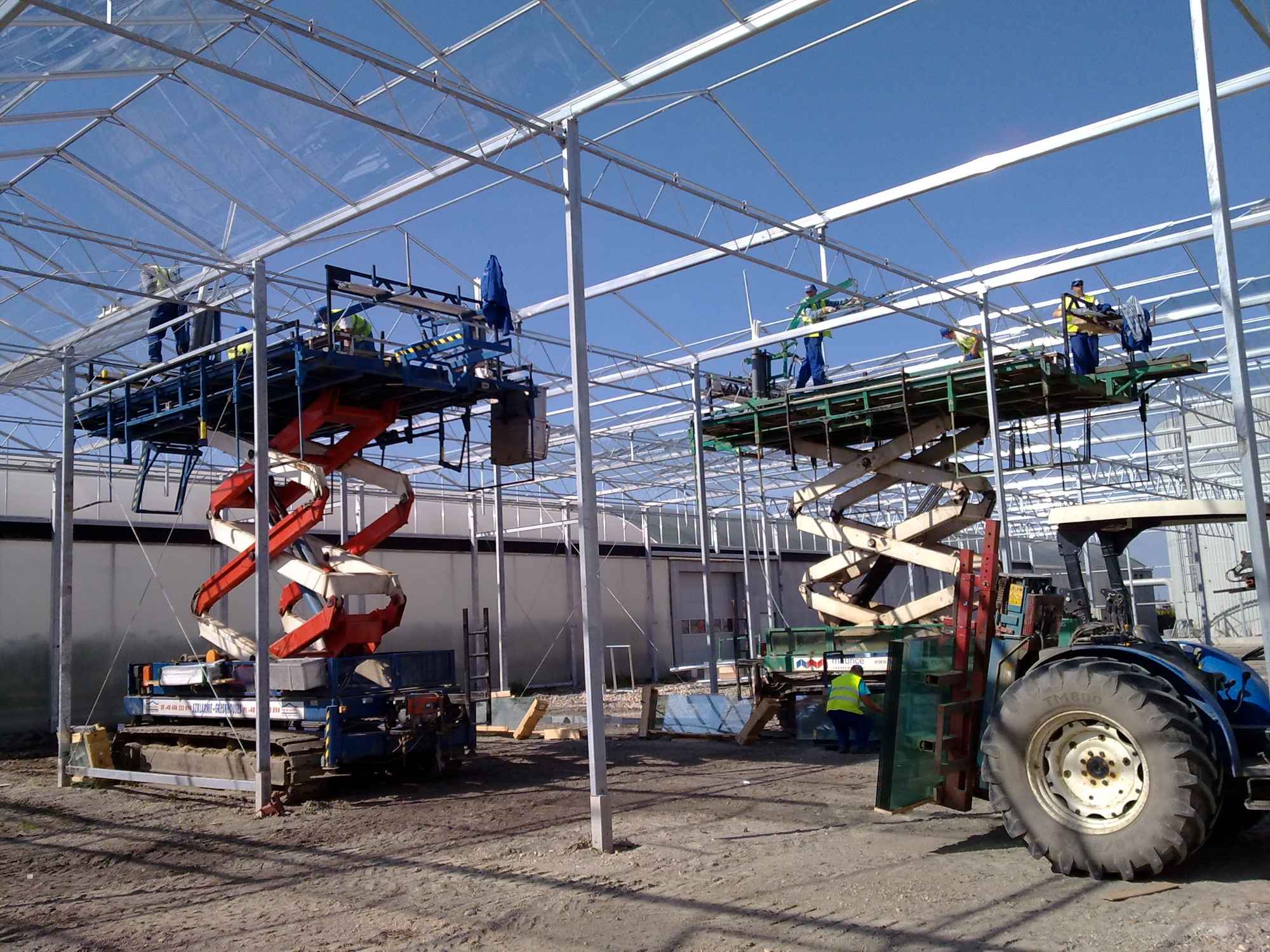 Praca przy montażu konstrukcji Kalisz - zdjęcie 1