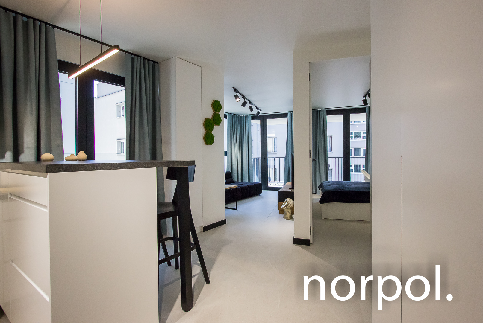 Nowoczesne mieszkanie z przestronnym balkonem / modern apartment Kraków - zdjęcie 11