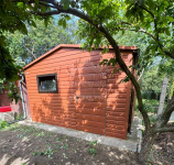 Schowek - domek ogrodowy 3,2x2  jasny brąz dach dwuspadowy ID475 Płock - zdjęcie 3