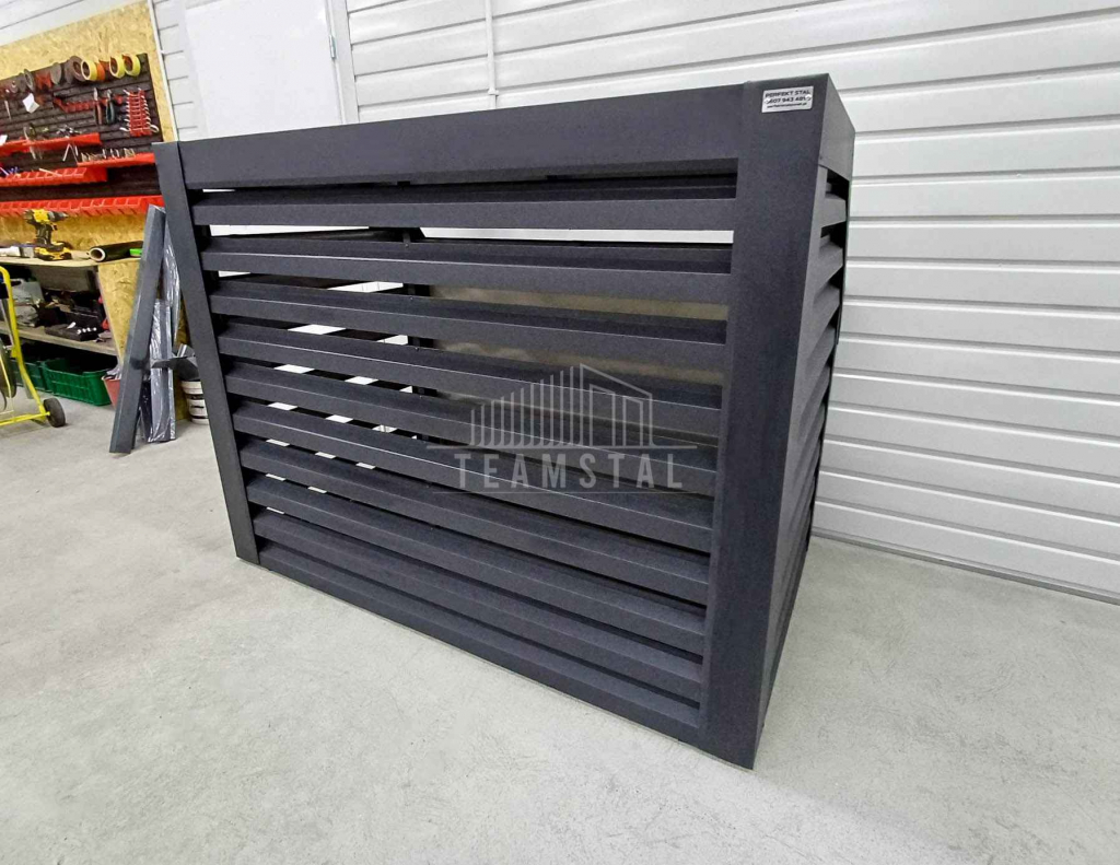Osłona klimatyzatora – pompy ciepła 110x60x80cm cm antracyt TS1219 Opole - zdjęcie 2