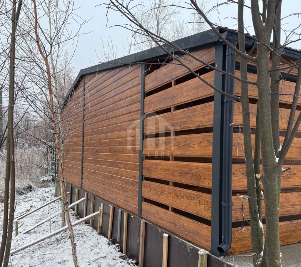 Garaż blaszany 6x6m + wiata 2m - brama - drzwi - okno -rynna SO134 Szczecin - zdjęcie 3