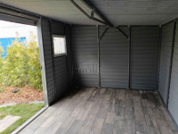 Schowek - domek ogrodowy 5,5x2,5m drzwi przesuwne okno  dach TS1167 Augustów - zdjęcie 6