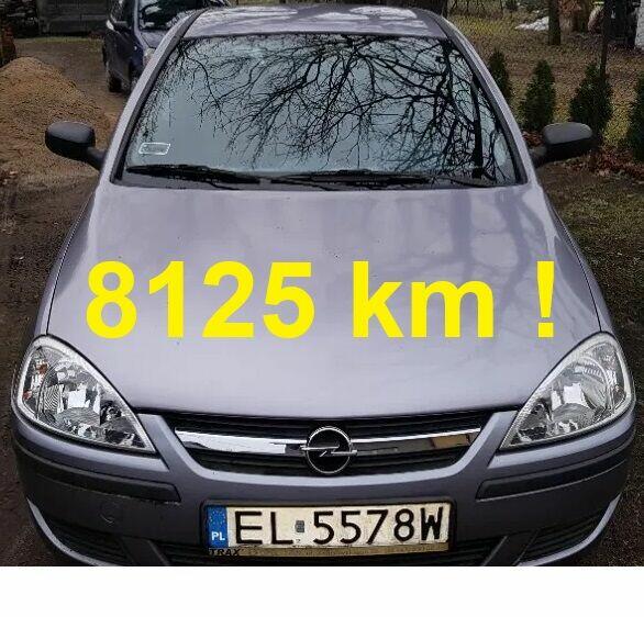 OPEL CORSA C 1.0 12V TWINPORT ECOTEC LPG = 8125 km ! Zawadzkie - zdjęcie 1
