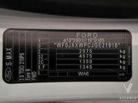 S-max 2.0 TDCi Titanium 211km LED nav 7 FOTELI serwis BEZWYPADEK 2017 Tychy - zdjęcie 7
