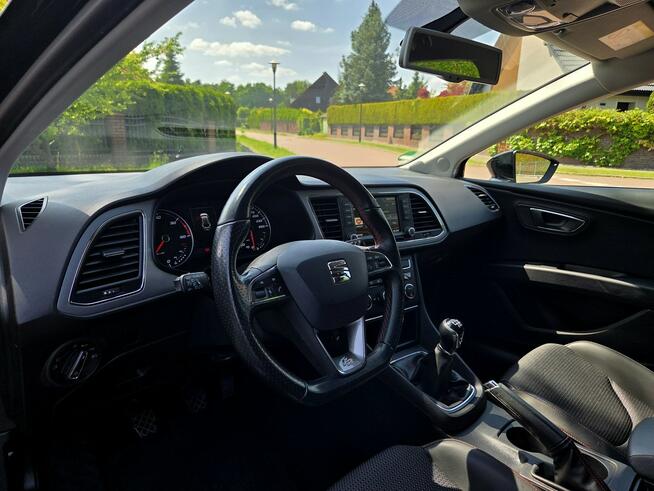 Seat Leon FR 2.0TDI 184KM 2016r LED, Skóry, Grzane Fotele, Manual Tychy - zdjęcie 9