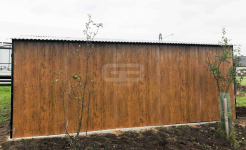 Garaż blaszany 6x6 wolnostojący 2x Brama drewnopodobny Dach GB180 Stargard - zdjęcie 3