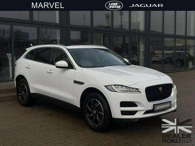 Jaguar F-PACE Prestige 2.0 250Km, Salon PL, bezwypadkowy,Panorama, JLR Łódź - zdjęcie 1