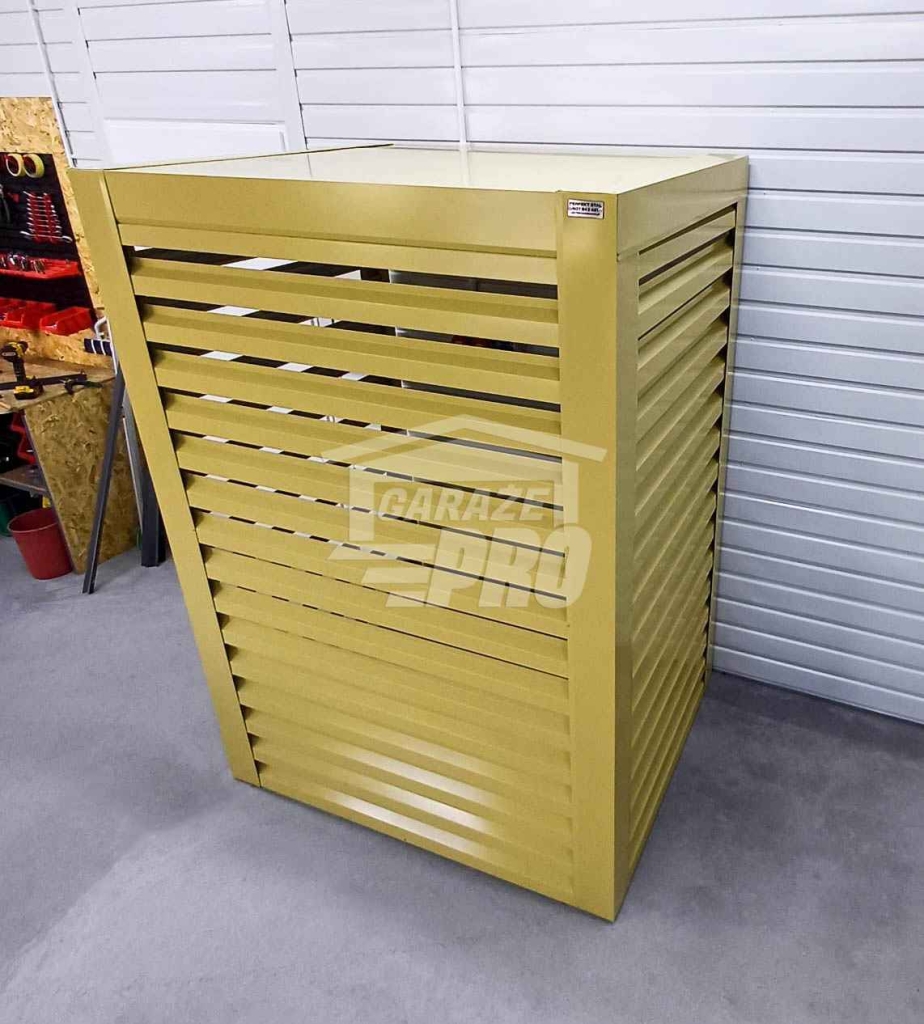 Osłona klimatyzatora – pompy ciepła 120x80x180cm cm Piaskowy GP709 Świnoujście - zdjęcie 2