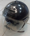 Kask motocyklowy otwarty