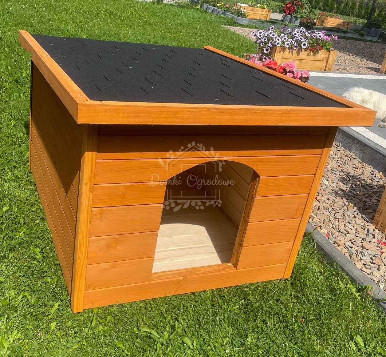 Buda dla psa Rozmiar "XL" - Pinia - Dach spad w tył ID836 Opole - zdjęcie 3