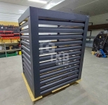 Osłona klimatyzatora – pompy ciepła 100x60x160 cm antracyt TKD446 Oświęcim - zdjęcie 3
