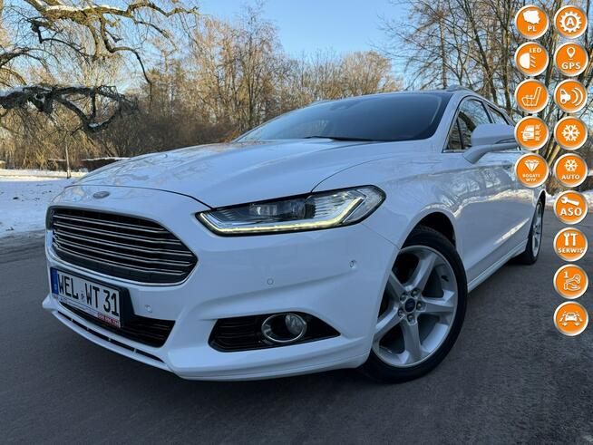 Ford Mondeo MK5 2.0 TDCI 150 Koni Titanium Led Navi PowerShift Alu 17 Józefkowo - zdjęcie 1