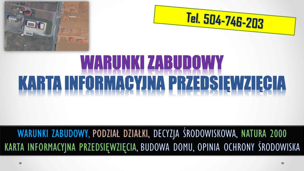 Ile kosztuje uzyskanie warunków zabudowy? tel. 504-746-203, Psie Pole - zdjęcie 1