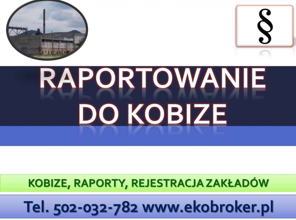 Wykonanie raportu do Kobize, tel. 502-032-782. Raport do kobize, cena Psie Pole - zdjęcie 1