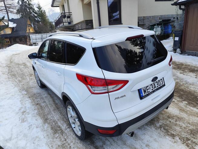 Ford kuga 2.0HDi automat 4x4 Titanium Sony radar Siennica - zdjęcie 9