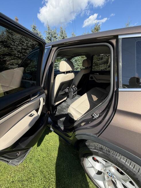 BMW X3 F25 2.0d xDrive 184 KM | 8HP | Skóra | Navi | Hak | O Kraków - zdjęcie 11