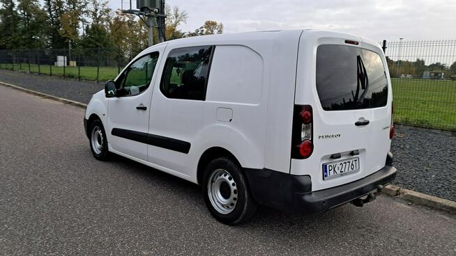 Peugeot Partner Long Tempomat 1.6HDi 2017r Klima Hak Czujniki Ekran Pabianice - zdjęcie 3