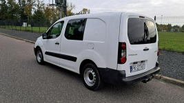 Peugeot Partner Long Tempomat 1.6HDi 2017r Klima Hak Czujniki Ekran Pabianice - zdjęcie 3