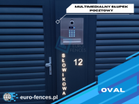 Słupki ogrodzeniowe pocztowe z domofonem Rzeszów - zdjęcie 4