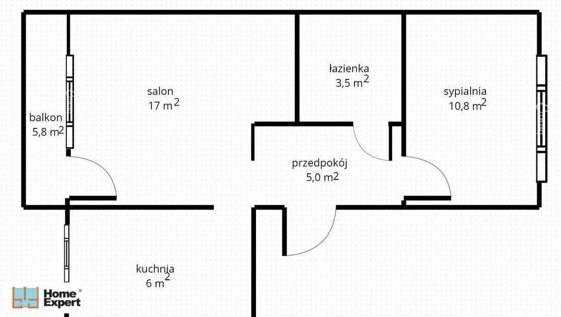 2pok, 50met, okolice Bacciarellego BALKON/PIWNICA/WINDA (Wrocław) Śródmieście - zdjęcie 10