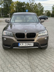BMW X3 f25 2.0d xdrive 8hp skóra navi hak oryg. Lakier Kraków - zdjęcie 7