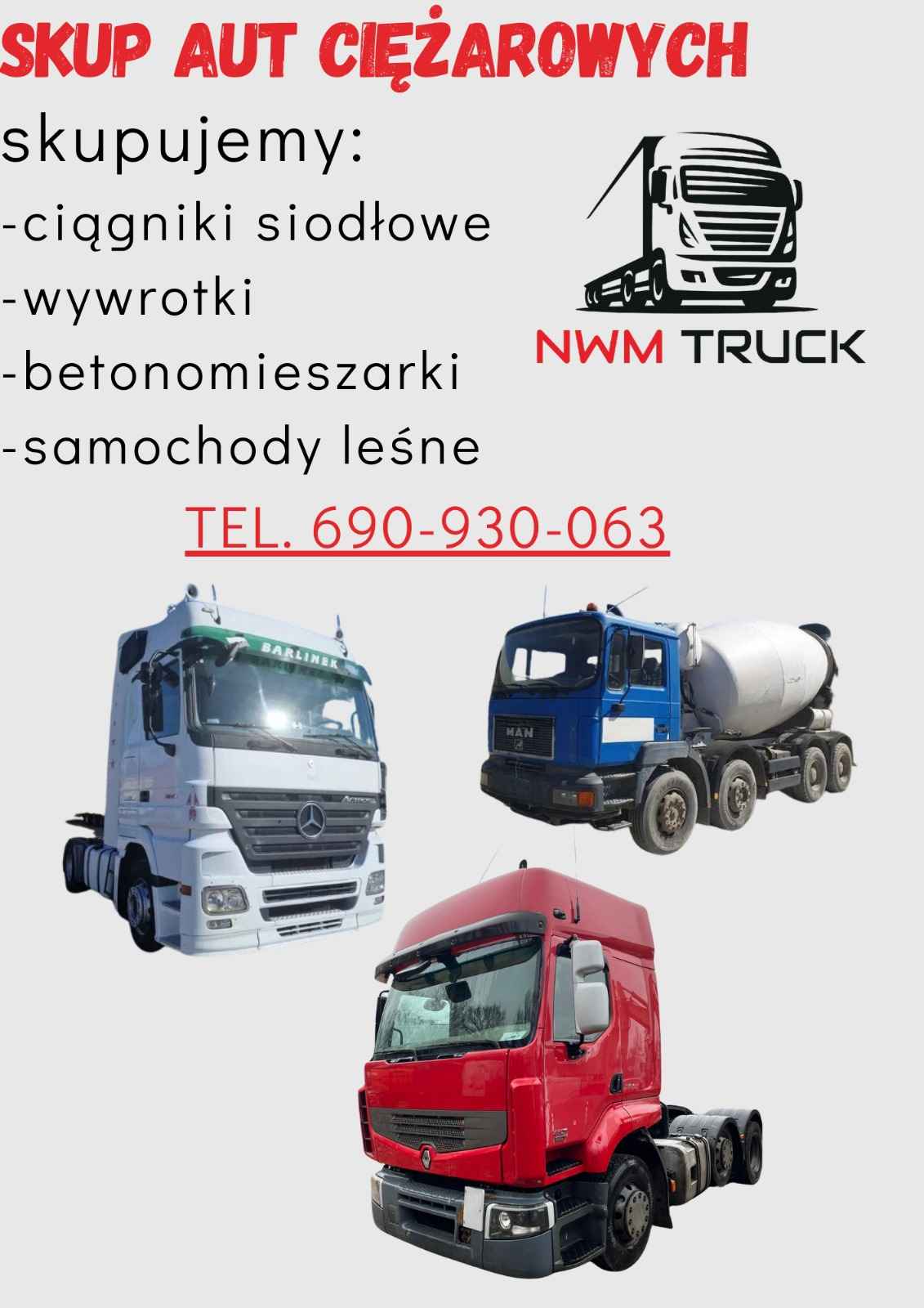SKUP AUT CIĘŻAROWYCH Tomaszów Mazowiecki - zdjęcie 1