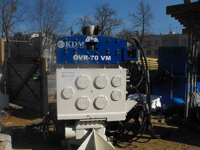 Używany Wibromłot OVR 70VM na koparkę Stara Bukówka - zdjęcie 1