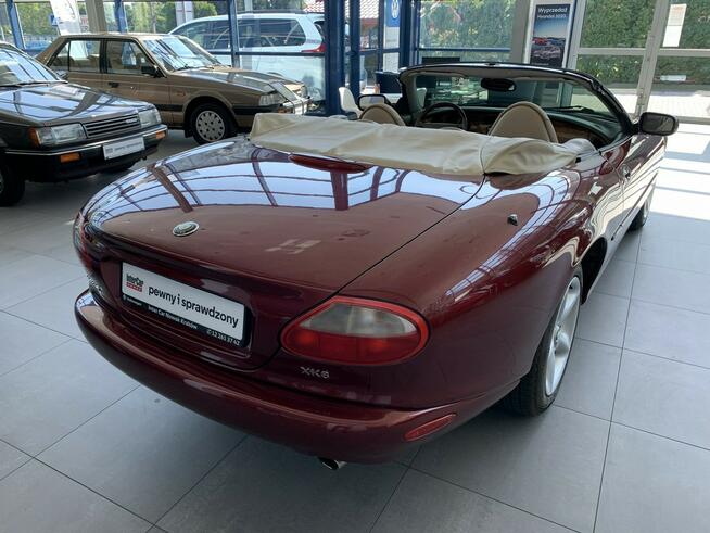 Jaguar XK8 Automat 4.0 V8 284km cabrio skóry przepiękny Kraków - zdjęcie 7