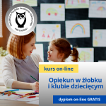 Opiekun w żłobku i klubie dziecięcym kurs online