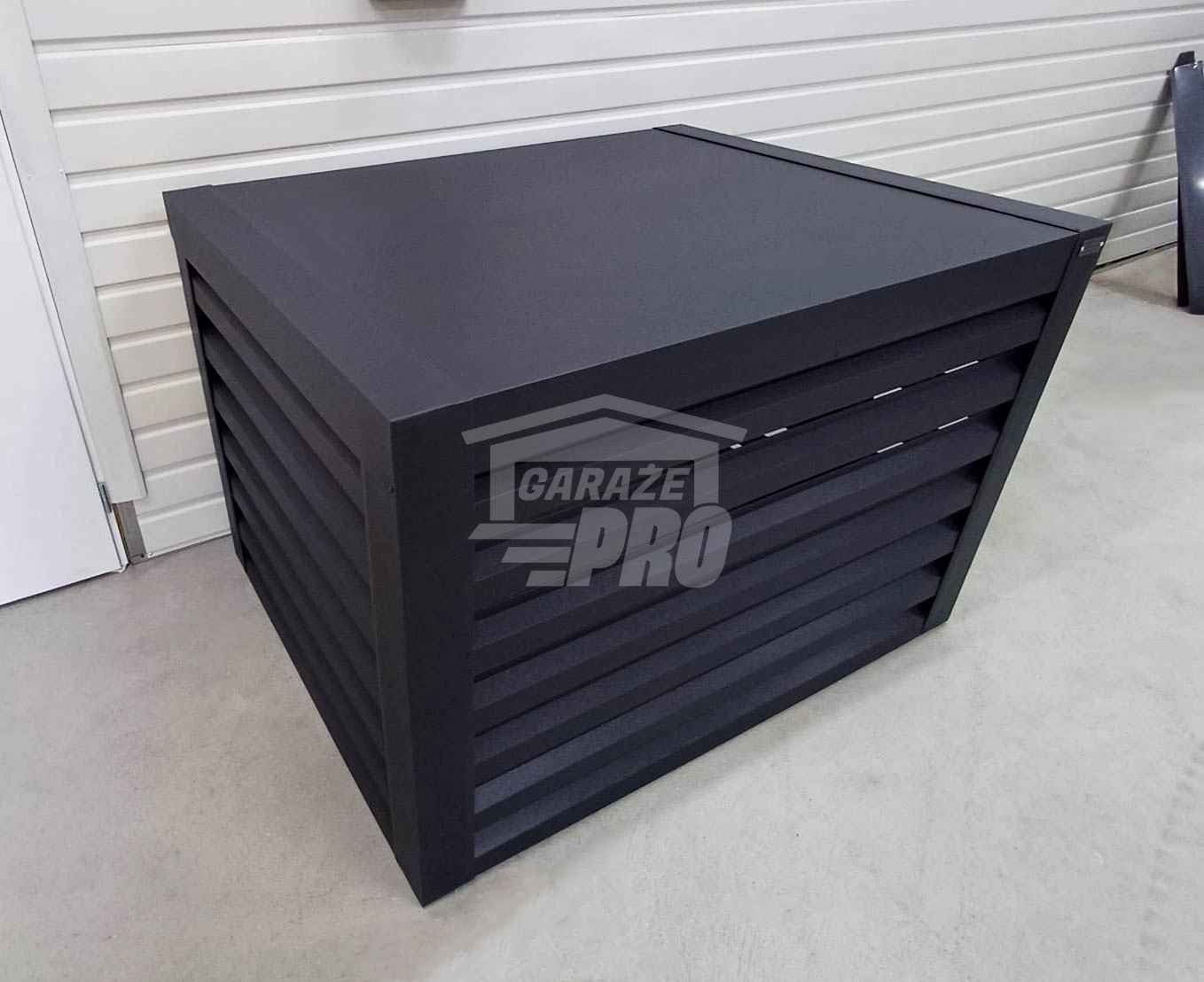 Osłona klimatyzatora – pompy ciepła 110x60x80cm cm antracyt GP707 Augustów - zdjęcie 4