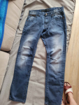 Spodnie jeans granatowe Siemianowice Śląskie - zdjęcie 1