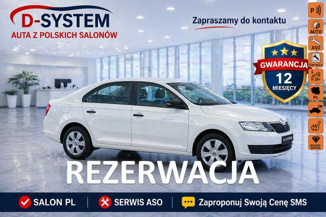 Škoda RAPID 2017 Salon Polska 1Właściciel   SUPER STAN Gwarancja Białystok - zdjęcie 1