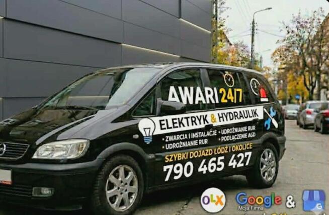 Samochód Spec Złota Rączka elektryka hydraulika Lodz 24h Paprotnia - zdjęcie 1