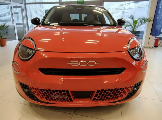 Fiat 600 1.2DCT 110KM La Prima pomarańczowy z czarnym dachem Piła - zdjęcie 7