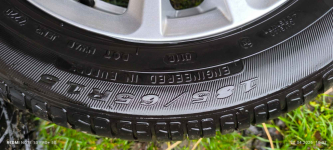 Felgi aluminiowe 15 z czujnikami ciśnienia i oponami renault Clio Zabrze - zdjęcie 4