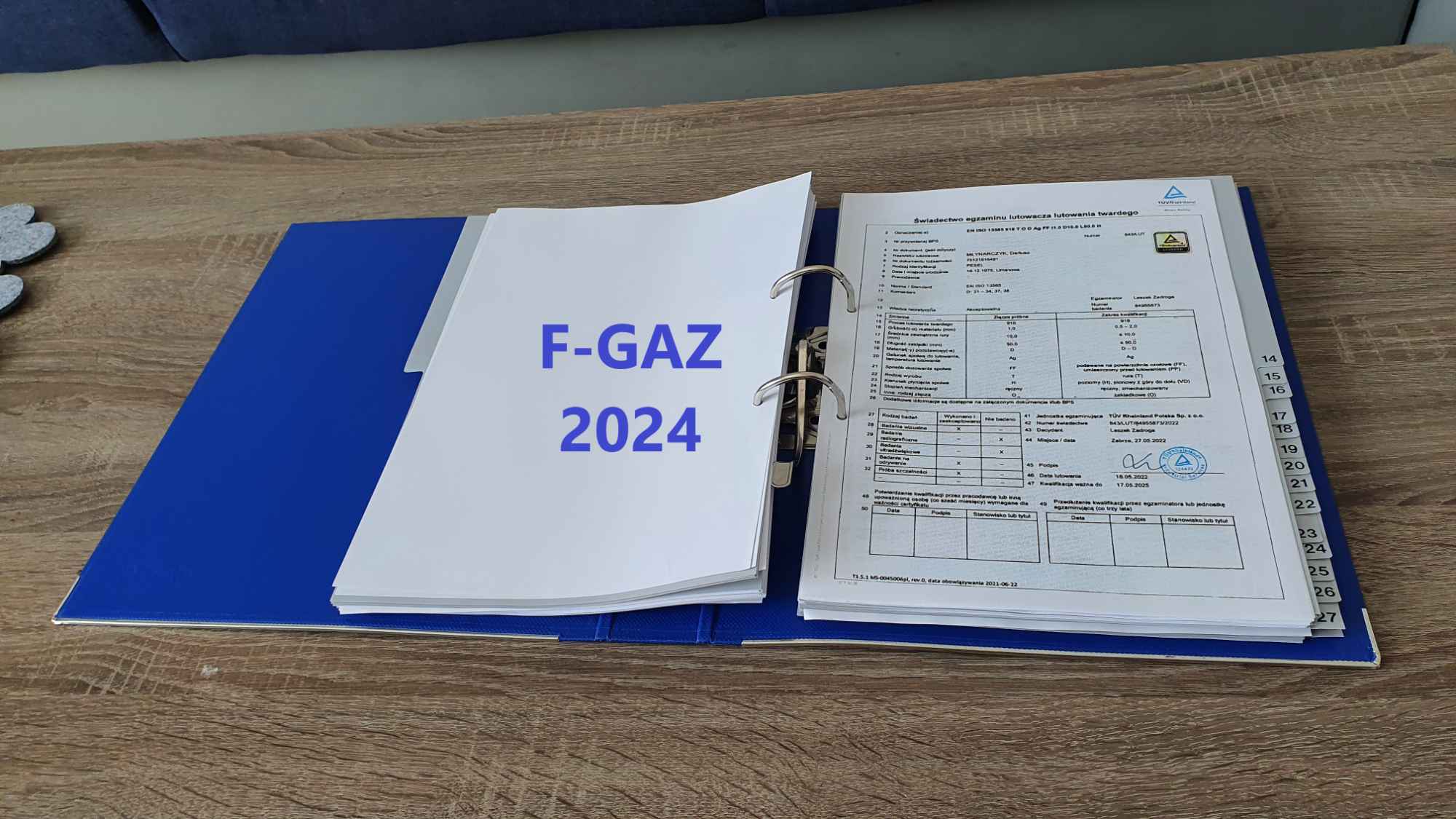 Procedury F-Gazowe F-Gaz fgaz aktualne 2024 - FV - automat 1 minuta Nowy Sącz - zdjęcie 3