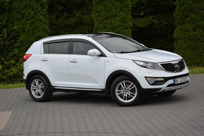 Kia Sportage bi-xenon Ledy AWD Progi Panorama Automat Hak Parktronic Ostrów Mazowiecka - zdjęcie 10