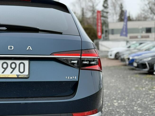 Škoda Superb Krajowy Diesel Poleasingowy FV 23% 4x4 190KM AUTOMAT DSG Będzin - zdjęcie 9