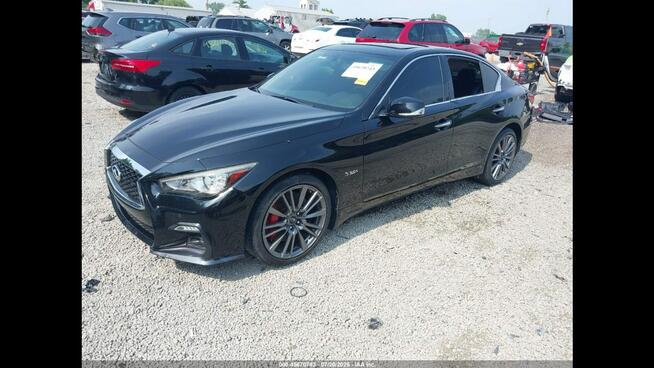 Infiniti Q50 RED SPORT 400 / AWD / niski przebieg Wrocław - zdjęcie 3