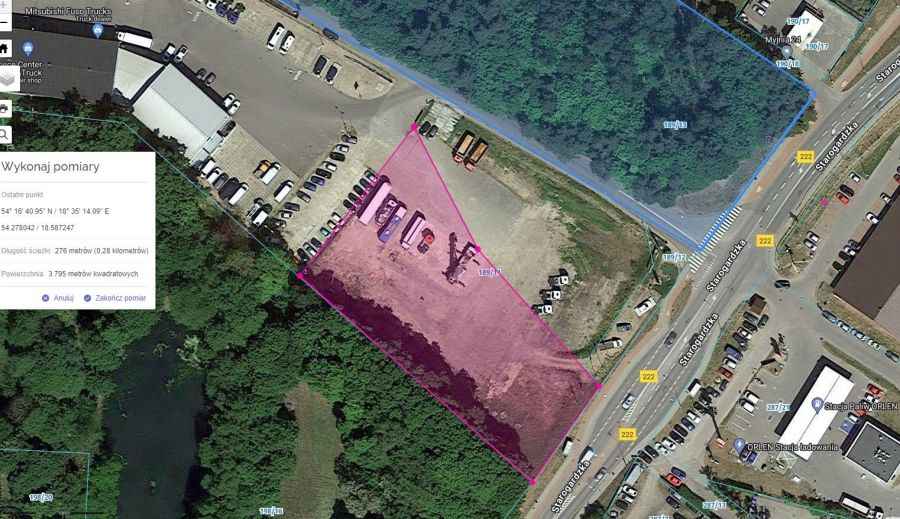 Plac 3900 m.kw. Obwodnica utwardzony Gdańsk/Straszyn Straszyn - zdjęcie 6
