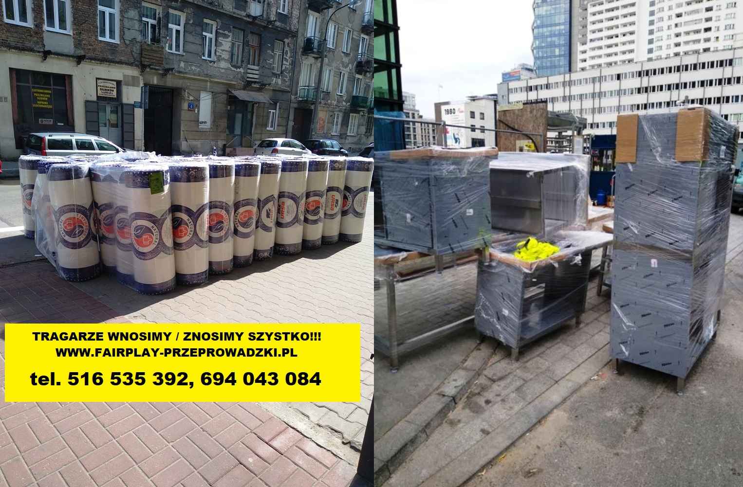 TRAGARZE 24h wnosimy artykuły budowlane wanny spieki gres worki itp Mokotów - zdjęcie 2